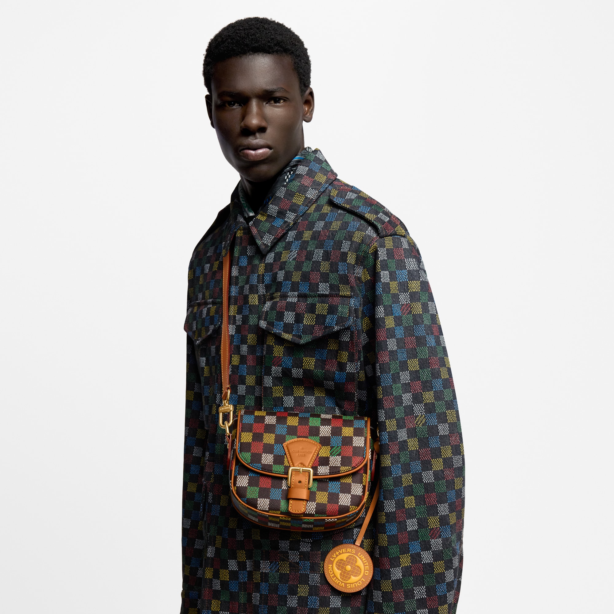 Montsouris Messenger PM Bag - Luxury Damier Ebene Canvas Montsouris Messenger PM Bag - Luxury Damier Ebene Canvas